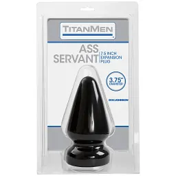Анальна пробка Titanmen Tools Ass Servant 18 см (чорна) - мініатюра 2