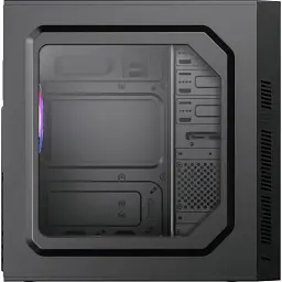 Корпус GameMax MT525-2U3TYC Black без БЖ Mid Tower ATX / Micro ATX / Mini ITX 2хUSB 3.0 Type-C 3x120mm 417x200x425 мм (MT525-2U3TYC-3FAN) - мініатюра 3