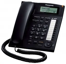 Телефон Panasonic KX-TS2388UAB Чорний