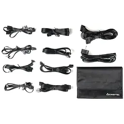 БЖ 1250W Chieftec POLARIS PPS-1250FC, 135 mm, 80+ GOLD, Cable management, retail - мініатюра 6