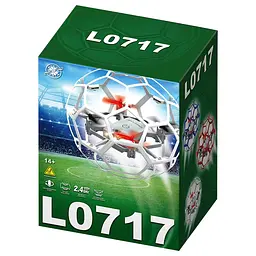 Літак на радіокеруванні SCHE L0717 Ball Drone White - мініатюра 2