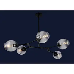 Люстра молекула Levistella 752L7731-5 BK+BK - мініатюра 2
