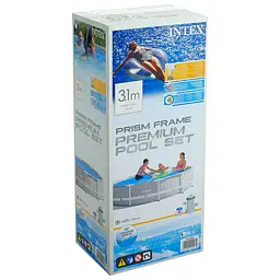 Каркасний басейн Intex 305×76 см з фільтр насосом для двору та дачі - мініатюра 5