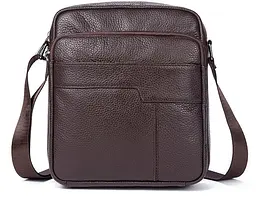 Чоловіча шкіряна сумка Vintage 20х22х6,5 см sum0012378