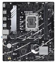 Материнська плата ASUS PRIME B760M-R D4 (PRIME B760M-R D4) (Socket 1700, Intel B760, Micro-ATX)
