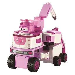 Конструктор-трансформер Super Wings Small Blocks 2-in-1 Buildable Transformer Vehicle Dizzy, Діззі (EU385006) - мініатюра 2