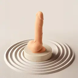 Фалоімітатор Strap-on-me Rotating Vibrating Realistic Dildo з вібрацією і ротацією, L - мініатюра 8