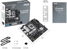 ASUS Материнська плата PRIME B760M-A D4-CSM s1700 B760 4xDDR4 M.2 HDMI DP mATX CSM - мініатюра 2