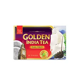 Чай чорний Golden India Tea Earl Grey 120 г (80 шт. х 1.5 г) (895370) - мініатюра 2