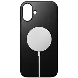 Шкіряний чохол Nomad Modern Leather Case Black для iPhone 16 (NM01851585) - мініатюра 2