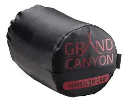 Спальний мішок Grand Canyon Whistler 190 13°C Red Dahlia Left (340001) (DAS303319) - мініатюра 5