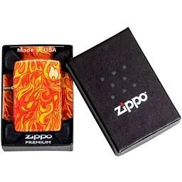Запальничка Zippo 48458 Fire Zippo Design - мініатюра 3
