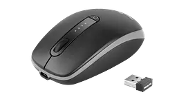 Миша бездротова REAL-EL RM-455 Black (EL123200047)