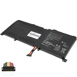 Батарея для ноутбука Asus C41N1524 (ROG G501VW UX501JW UX501VW) 15.2V 3950mAh 60Wh Чорний