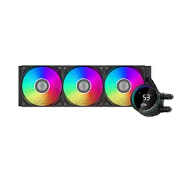 СРО PсCOOLER DA360 PRO ARGB Digital чорний IntelLGA 20XX/1700/1200/115X/1851 AMD AM5/AM4 - мініатюра 1