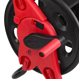Котушка для шланга INTERTOOL GE-3005 1/2", 45 м, матеріали: PP, ABS, сталь - мініатюра 8