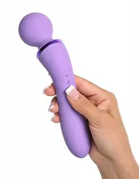 Вібратор Pipedream Duo Wand Massage-her, 9.2х4.3 см - мініатюра 6