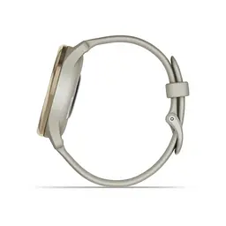 Смарт-годинник Garmin Vivomove Trend Cream Gold S. Steel Bezel w. F. Gray Case and S. Band (010-02665-02) - мініатюра 2
