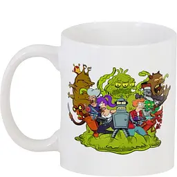 Кухоль GeekLand Футурама Futurama 02.50 planet express.482 330 мл білий - мініатюра 3