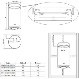 Бойлер Tesy ModEco Cloud 80L GCV 80 47 24D C22 ECW [305083] [127464] - мініатюра 6