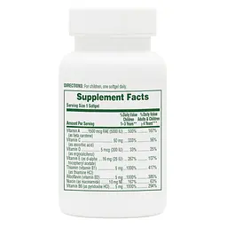 Комплекс вітамінів для дітей Nature's Plus Children's Vita-Gels зі смаком апельсину 90 гелевих капсул - мініатюра 3