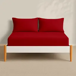 Простирадло фланель на резинці для коляски та люльки Cosas Burgundy 40х80х5 см (Flannel_55Burgundy_FittedStroller_40х80) - мініатюра 4