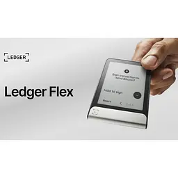 Криптогаманець Ledger Flex Black/Silver [137015] - мініатюра 10
