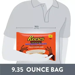 Шоколадні цукерки Reese's Peanut Butter Milk Chocolate Vanilla Crème Werewolf Tracks Cup 265 г - мініатюра 5