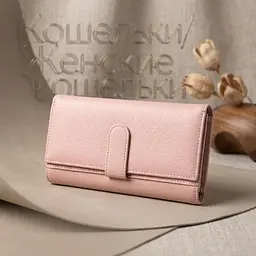 Місткий жіночий гаманець ST Leather 19390 рожевий - мініатюра 4
