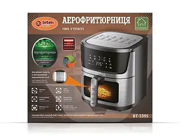 Аерофритюрниця BITEK BT-5395, 4800 Вт, 14 л - мініатюра 4