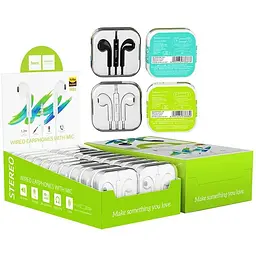 Навушники Hoco M80 Original series earphones display set (комплект 20 штук) - мініатюра 2