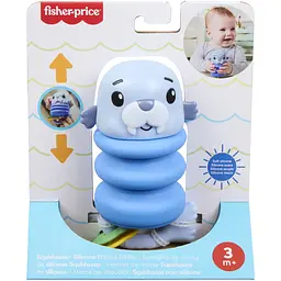 Сенсорний гризунець Fisher-Price Морські друзі в асортименті (JHB54) - мініатюра 2