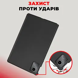 Чехол AIRON Premium для Lenovo Tab M11 11" с защитной пленкой и салфеткой black - мініатюра 7