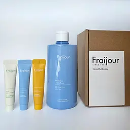 Набір Екстра Зволоження Pro-moisture & Yuzu & Heartleaf toner Fraijour 500 мл cream 3*10 мл - мініатюра 2