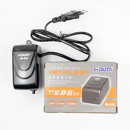 Компресор для акваріума Hidom HD-500, 2 Вт, до 50 л