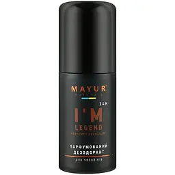 Дезодорант Mayur I'm Legend Парфумований для чоловіків 50 мл (4820230953558)