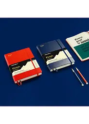 Блокнот LEUCHTTURM1917 Finish Journal Середня Fox Red англійська (369097) - мініатюра 2