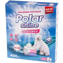 Пральний порошок Polar Shine Oxi Power для всіх типів прання, 400г
