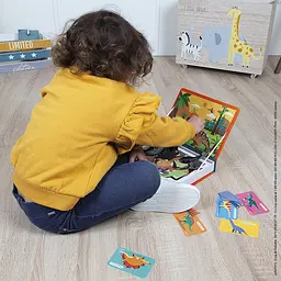 Магнітна книга Динозаври 50ел Janod det0017725 - мініатюра 9