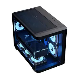 Корпус для ПК AeroCool P300C-G-BK-v1 Black (ACCS-PN02033.11) - мініатюра 3