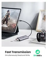 Мультипортовий адаптер - хаб Ugreen 6-in-1 Usb-C Hub Premium (60383) - мініатюра 4