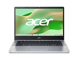 Ноутбук Acer Chromebook CB314-4H 14' FHD IPS, Intel C N100, 8GB, F128GB, UMA, ChromeOS, сріблястий (NX.KNBEU.001)