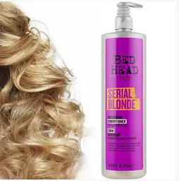 Шампунь і кондиціонер для Блонді волосся TIGI Bed Head Dumb Blonde по 970 мл - мініатюра 2