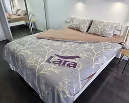 Постільна білизна LARA бязь d11344s сімейна 2х150х220 см - мініатюра 2