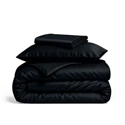 Дитяча постільна білизна сатин в ліжечко BLACK CS1 COSAS (4822052381021)