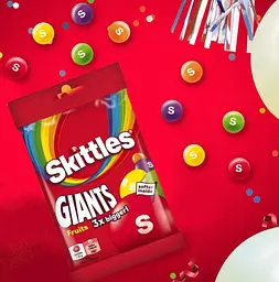 Драже Skittles Giants Fruits 116г - мініатюра 3