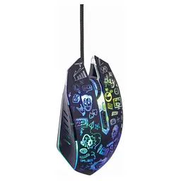 Мишка Gembird MUS-6B-GRAFIX-01 USB Black (MUS-6B-GRAFIX-01) - мініатюра 2