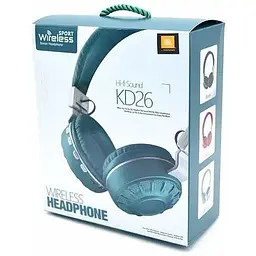 Навушники Bluetooth KD-26 повнорозмірні - мініатюра 4