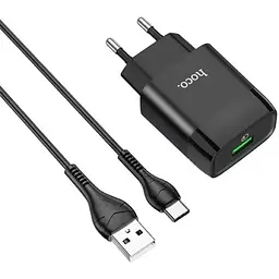 МЗП Type C 18W/3A/QC3.0 C72Q Hoco black