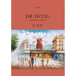 Папір Muse Drawing в папці А4+ 25 аркушів (PD-A4-075)
